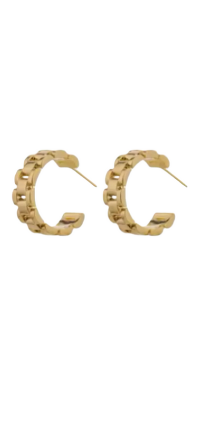 Demi Hoop Earrings