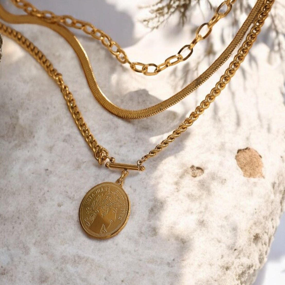 Penny Layered Necklace