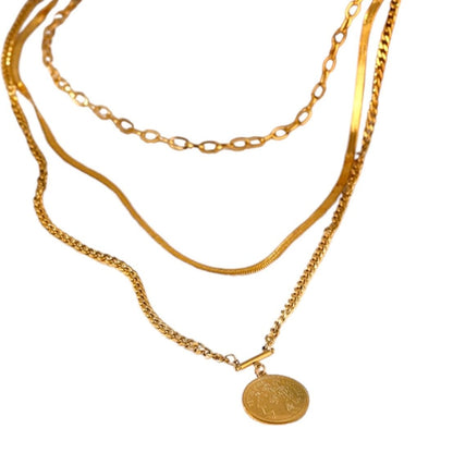 Penny Layered Necklace