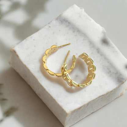 Demi Hoop Earrings