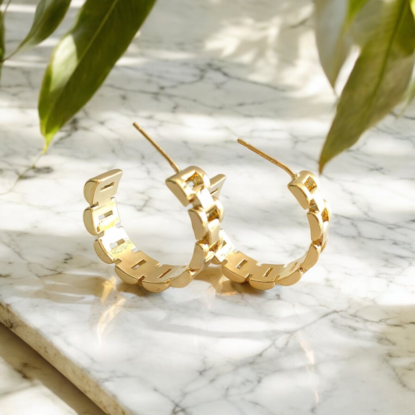 Demi Hoop Earrings