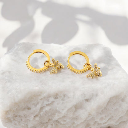 Bee Huggies Earrings